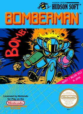 Bomberman (Japan) box cover front